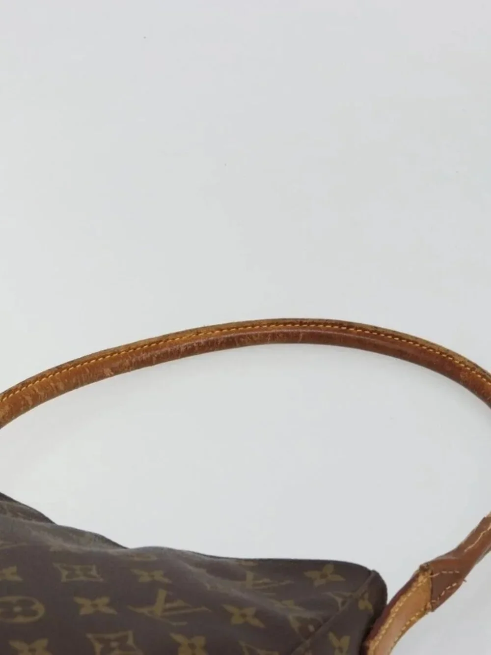 LOUIS VUITTON Monogram Looping MM Shoulder Bag M51146 LV Auth BA13587